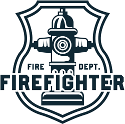 Rendering of firefighter badge